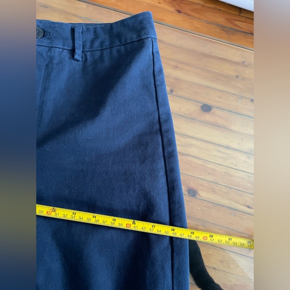 SOLD Navy Frank and Oak cotton trousers - Picture 7 of 7